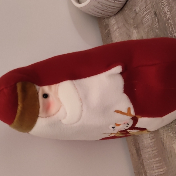 Santa & Snowman Christmas pillow! - Picture 6 of 6